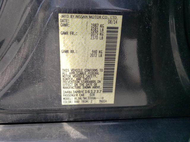 Photo 11 VIN: 1N4BL3AP8FC161237 - NISSAN ALTIMA 