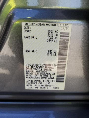 Photo 11 VIN: 1N4BL3AP8GC138137 - NISSAN ALTIMA 