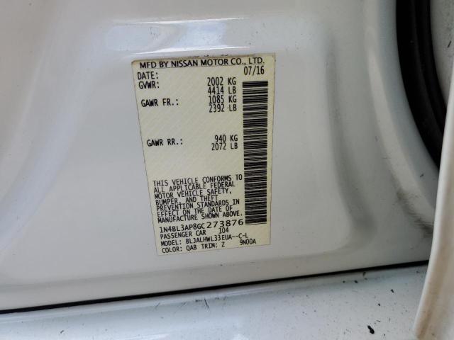 Photo 9 VIN: 1N4BL3AP8GC273876 - NISSAN ALTIMA 3.5 