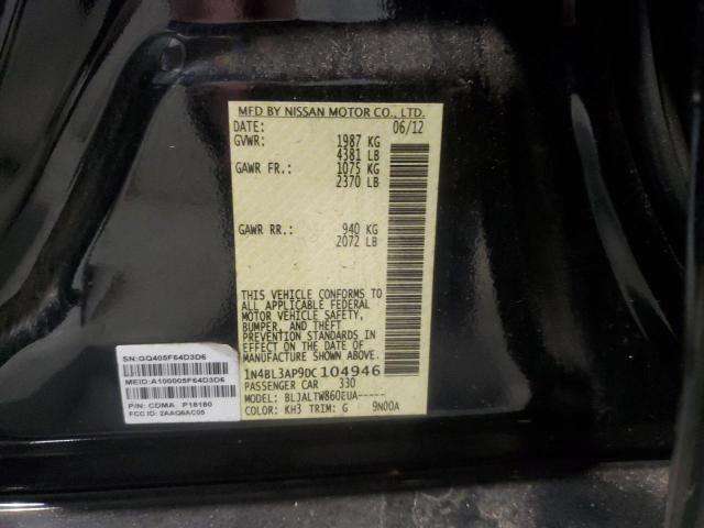 Photo 11 VIN: 1N4BL3AP9DC104946 - NISSAN ALTIMA 