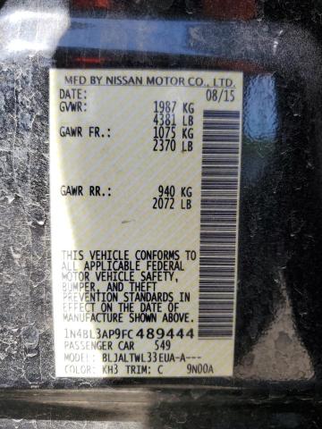 Photo 11 VIN: 1N4BL3AP9FC489444 - NISSAN ALTIMA 3.5 