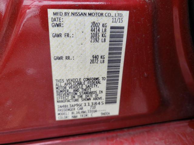 Photo 11 VIN: 1N4BL3AP9GC113845 - NISSAN ALTIMA 3.5 