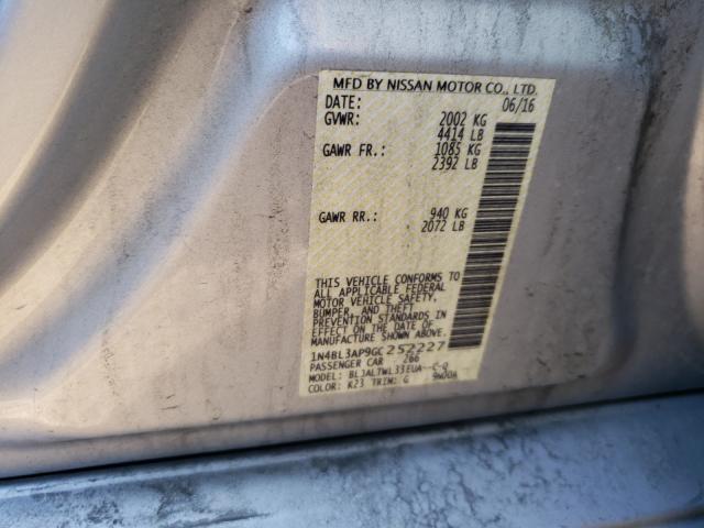 Photo 9 VIN: 1N4BL3AP9GC252227 - NISSAN ALTIMA 3.5 