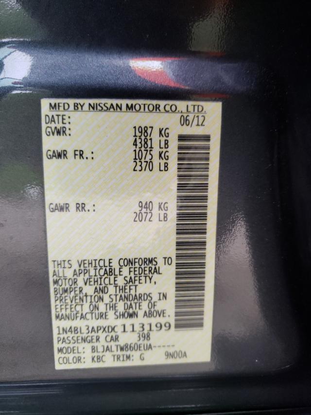 Photo 9 VIN: 1N4BL3APXDC113199 - NISSAN ALTIMA 3.5 