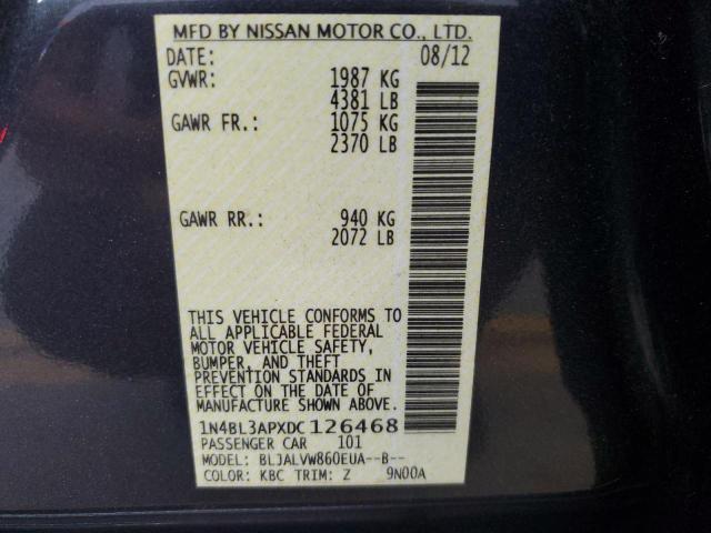 Photo 11 VIN: 1N4BL3APXDC126468 - NISSAN ALTIMA 