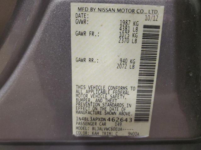 Photo 11 VIN: 1N4BL3APXDN462643 - NISSAN ALTIMA 