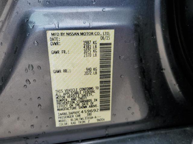 Photo 12 VIN: 1N4BL3APXFC459692 - NISSAN ALTIMA 