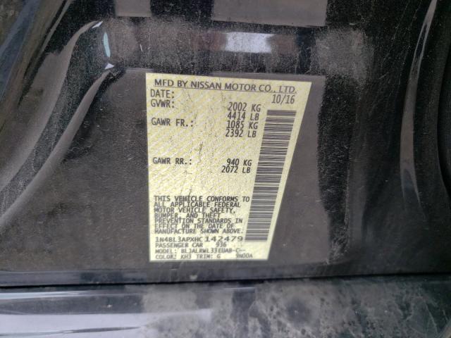 Photo 9 VIN: 1N4BL3APXHC142479 - NISSAN ALTIMA 3.5 