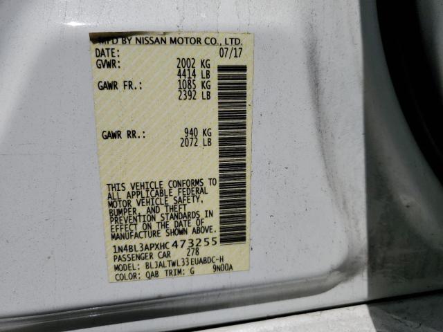 Photo 11 VIN: 1N4BL3APXHC473255 - NISSAN ALTIMA 