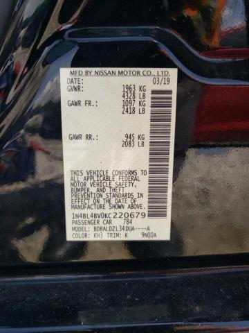 Photo 11 VIN: 1N4BL4BV0KC220679 - NISSAN ALTIMA S 