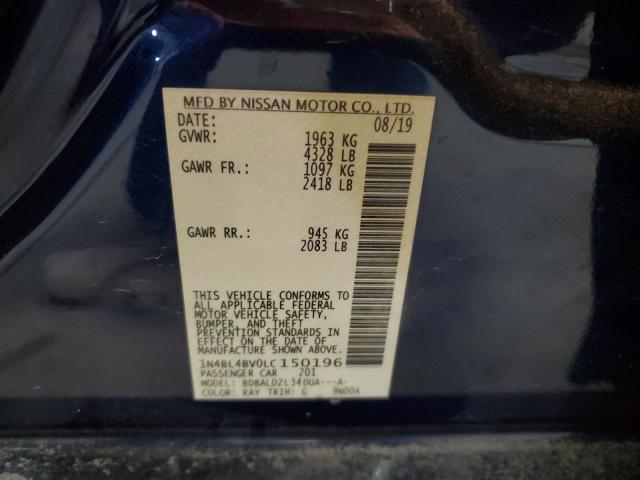 Photo 11 VIN: 1N4BL4BV0LC150196 - NISSAN ALTIMA 