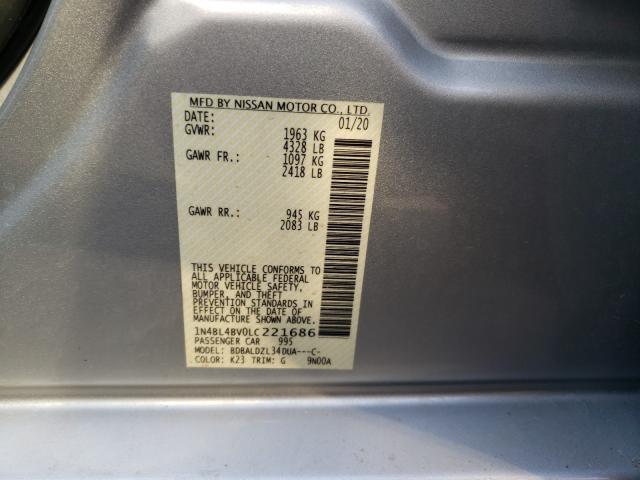 Photo 9 VIN: 1N4BL4BV0LC221686 - NISSAN ALTIMA S 