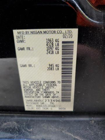 Photo 12 VIN: 1N4BL4BV0LC233496 - NISSAN ALTIMA S 