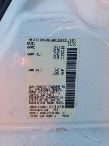 Photo 11 VIN: 1N4BL4BV0LC243428 - NISSAN ALTIMA 