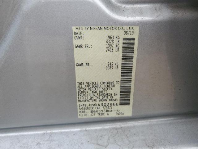 Photo 11 VIN: 1N4BL4BV0LN302966 - NISSAN ALTIMA 