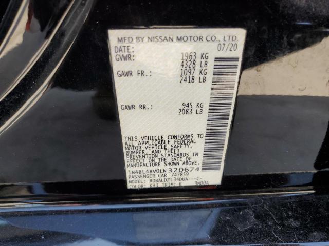 Photo 11 VIN: 1N4BL4BV0LN320674 - NISSAN ALTIMA S 