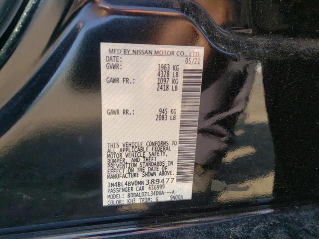 Photo 11 VIN: 1N4BL4BV0MN389477 - NISSAN ALTIMA S 