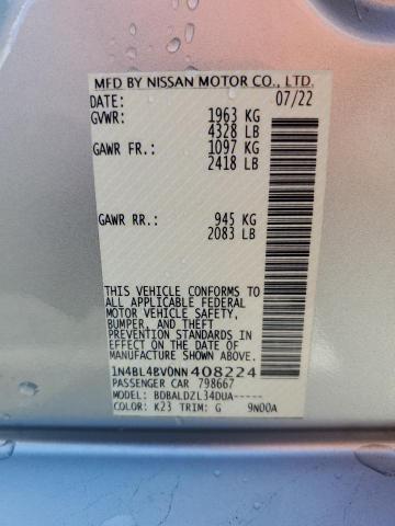 Photo 12 VIN: 1N4BL4BV0NN408224 - NISSAN ALTIMA 