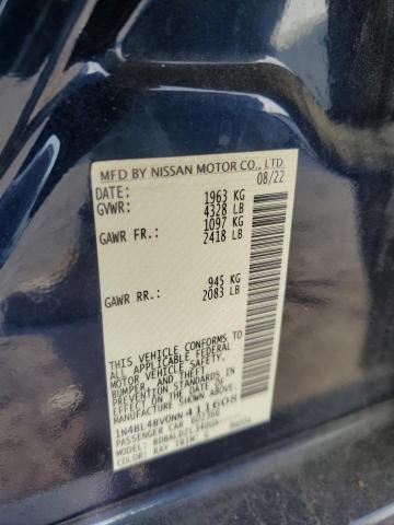 Photo 11 VIN: 1N4BL4BV0NN411608 - NISSAN ALTIMA S 