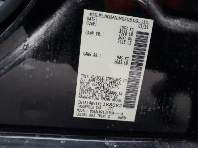 Photo 12 VIN: 1N4BL4BV1KC188082 - NISSAN ALTIMA 