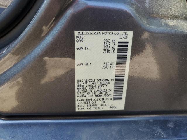 Photo 11 VIN: 1N4BL4BV1LC208994 - NISSAN ALTIMA S 