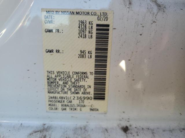 Photo 11 VIN: 1N4BL4BV1LC236990 - NISSAN ALTIMA 