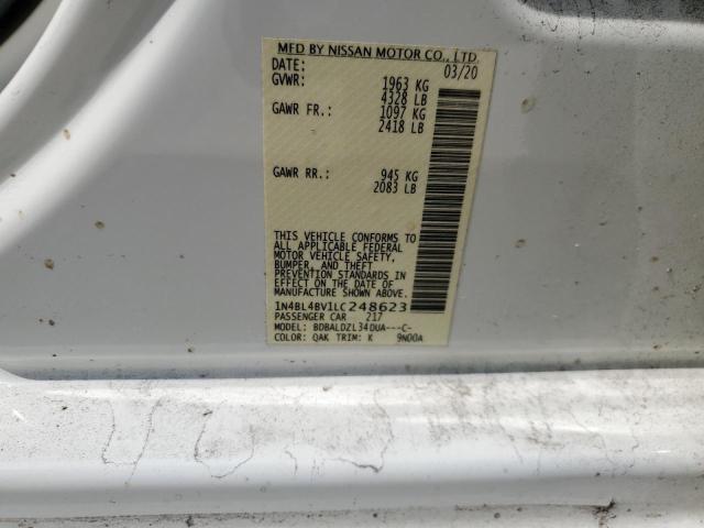 Photo 11 VIN: 1N4BL4BV1LC248623 - NISSAN ALTIMA S 