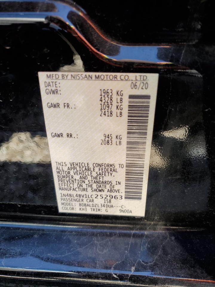 Photo 11 VIN: 1N4BL4BV1LC252963 - NISSAN ALTIMA 