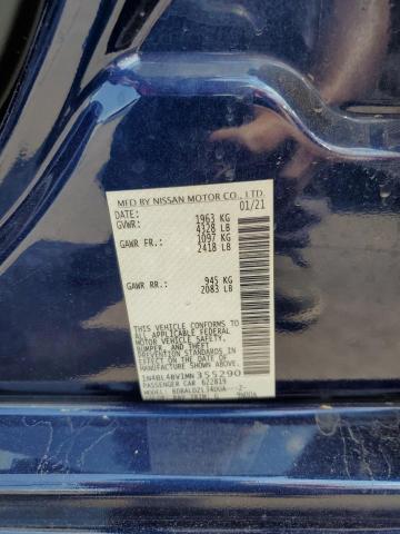 Photo 11 VIN: 1N4BL4BV1MN355290 - NISSAN ALTIMA S 