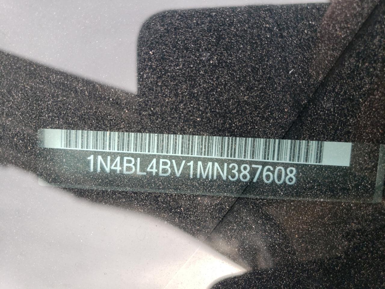 Photo 11 VIN: 1N4BL4BV1MN387608 - NISSAN ALTIMA 