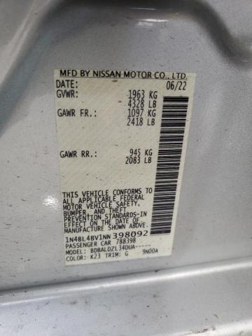 Photo 11 VIN: 1N4BL4BV1NN398092 - NISSAN ALTIMA 