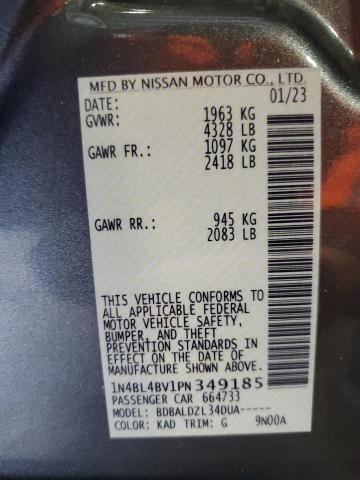 Photo 11 VIN: 1N4BL4BV1PN349185 - NISSAN ALTIMA S 