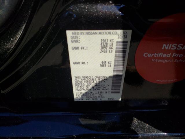 Photo 8 VIN: 1N4BL4BV2KC119482 - NISSAN ALTIMA S 