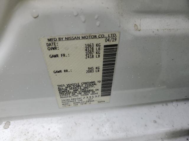 Photo 11 VIN: 1N4BL4BV2KC233532 - NISSAN ALTIMA S 