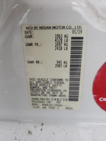 Photo 12 VIN: 1N4BL4BV2KC248239 - NISSAN ALTIMA S 