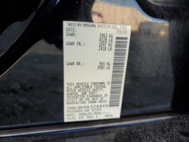 Photo 11 VIN: 1N4BL4BV2KN324949 - NISSAN ALTIMA S 