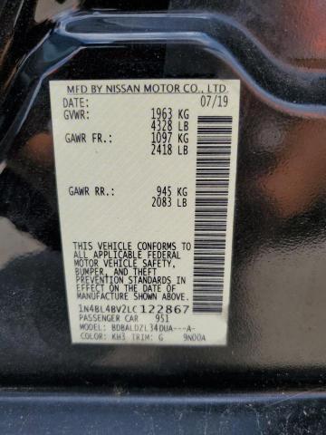 Photo 11 VIN: 1N4BL4BV2LC122867 - NISSAN ALTIMA 