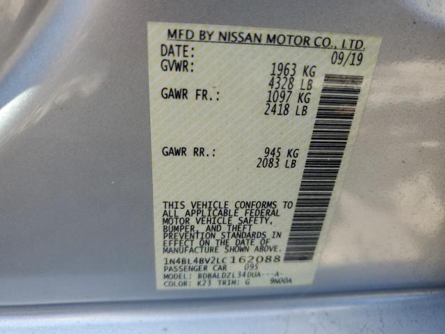 Photo 11 VIN: 1N4BL4BV2LC162088 - NISSAN ALTIMA S 