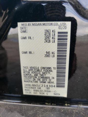 Photo 12 VIN: 1N4BL4BV2LC214304 - NISSAN ALTIMA S 