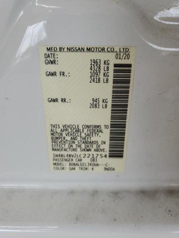 Photo 11 VIN: 1N4BL4BV2LC221754 - NISSAN ALTIMA 