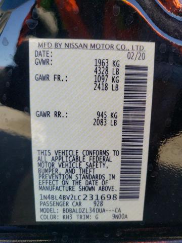 Photo 11 VIN: 1N4BL4BV2LC231698 - NISSAN ALTIMA 