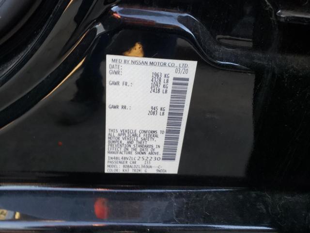 Photo 11 VIN: 1N4BL4BV2LC252230 - NISSAN ALTIMA S 