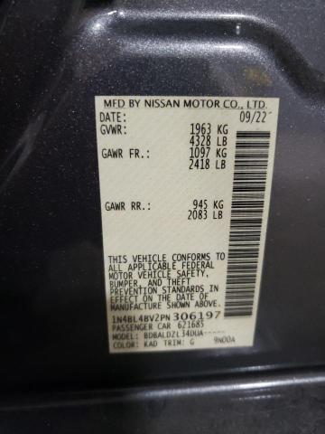 Photo 12 VIN: 1N4BL4BV2PN306197 - NISSAN ALTIMA 