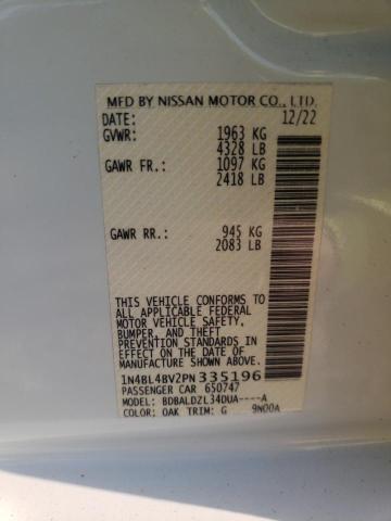 Photo 11 VIN: 1N4BL4BV2PN335196 - NISSAN ALTIMA S 