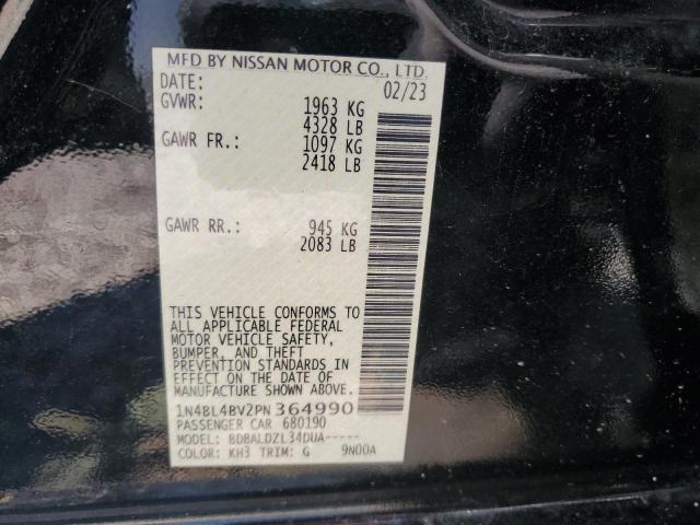 Photo 12 VIN: 1N4BL4BV2PN364990 - NISSAN ALTIMA 