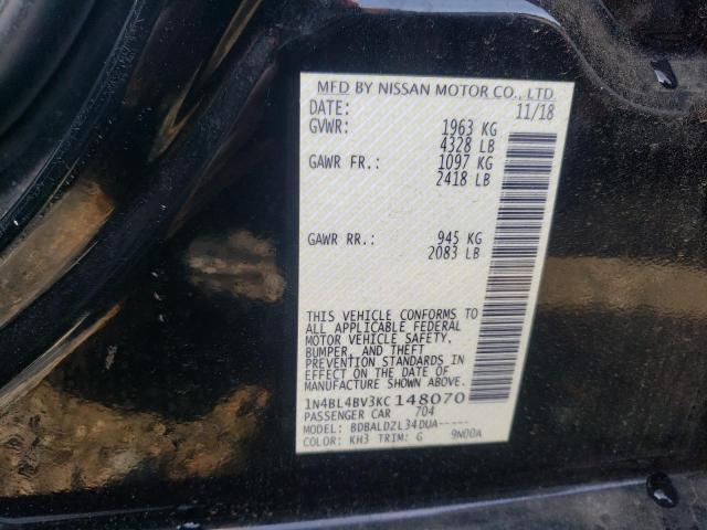 Photo 12 VIN: 1N4BL4BV3KC148070 - NISSAN ALTIMA 