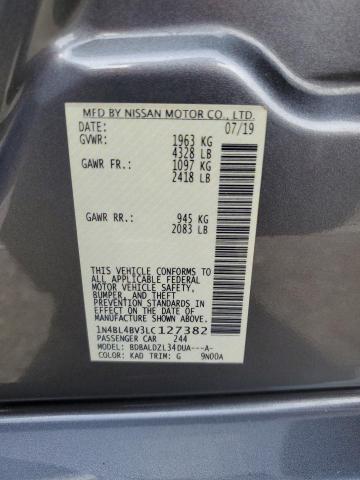 Photo 12 VIN: 1N4BL4BV3LC127382 - NISSAN ALTIMA 