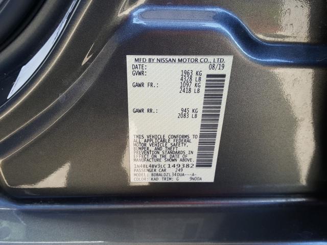 Photo 9 VIN: 1N4BL4BV3LC149382 - NISSAN ALTIMA S 