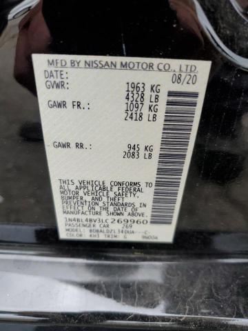 Photo 12 VIN: 1N4BL4BV3LC269960 - NISSAN ALTIMA S 