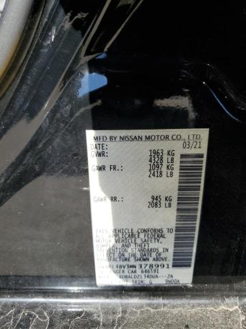 Photo 12 VIN: 1N4BL4BV3MN378991 - NISSAN ALTIMA S 